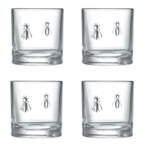 La Rochère Bee Whiskey Glasses