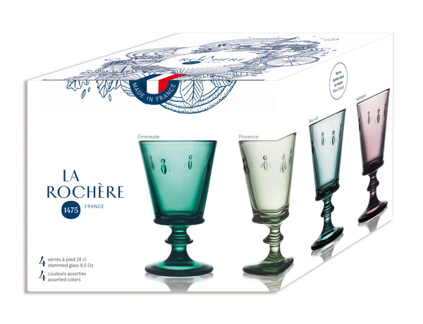 La Rochère Bee Wine Assorted Set-4