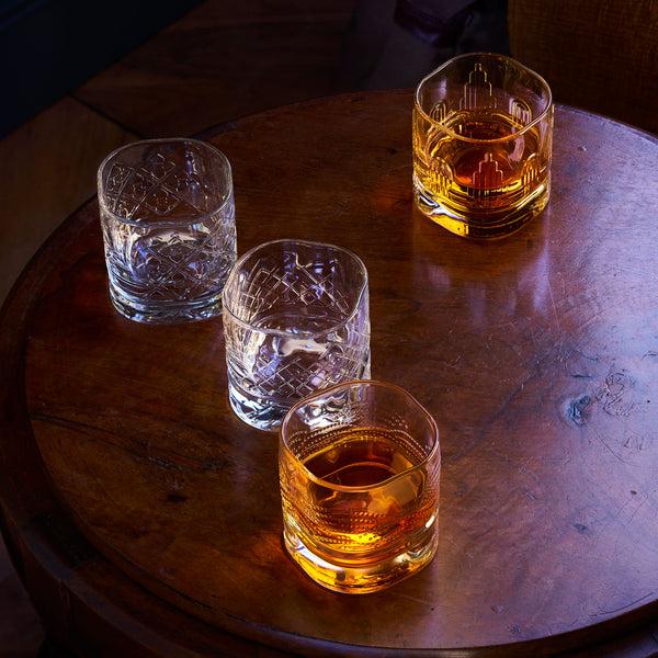 La Rochère Dandy Whiskey Glasses - Assorted Set Of 4