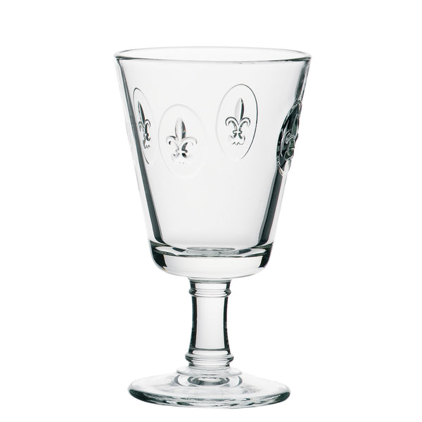 la rochère Fleur de Lys Wine Glass Set-6