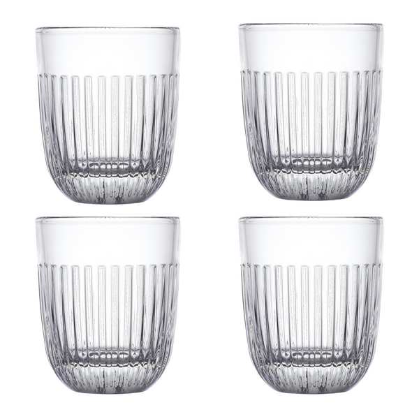 la rochère Ouessant Tumbler Clear Set-4