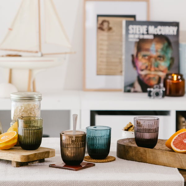 La Rochère Ouessant Tumbler Mocha Set-6