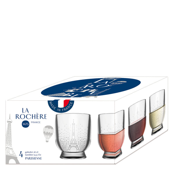 La Rochère Parisienne Tumbler Set-4