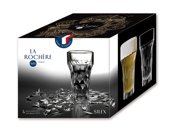 La Rochère Silex Beer Glass Set-4