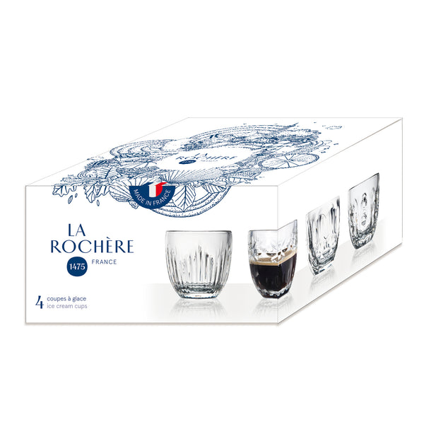 La Rochère Troquet Assorted Espresso Cup Set -4