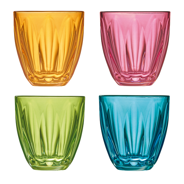la rochère Lily Tumblers Summertime Set - 4 Assorted Colors