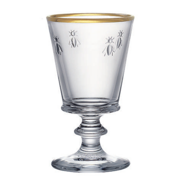 la rochère Limited Edition Gold Bee Wine Glasses Set-4