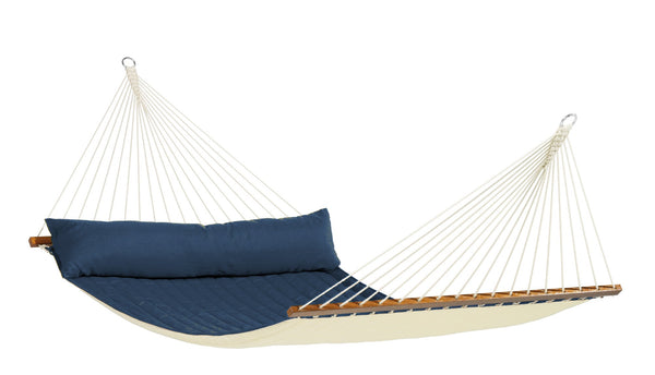 la siesta Alabama Navy Blue - Padded Kingsize Spreader Bar Hammock