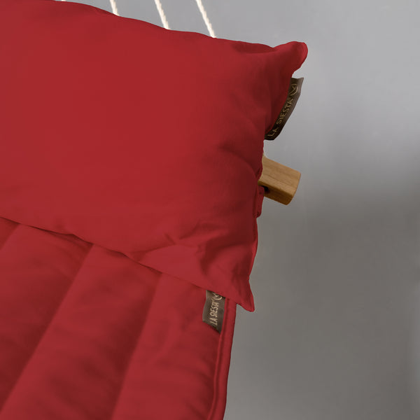 La Siesta Alabama Red Pepper - Padded Kingsize Spreader Bar Hammock