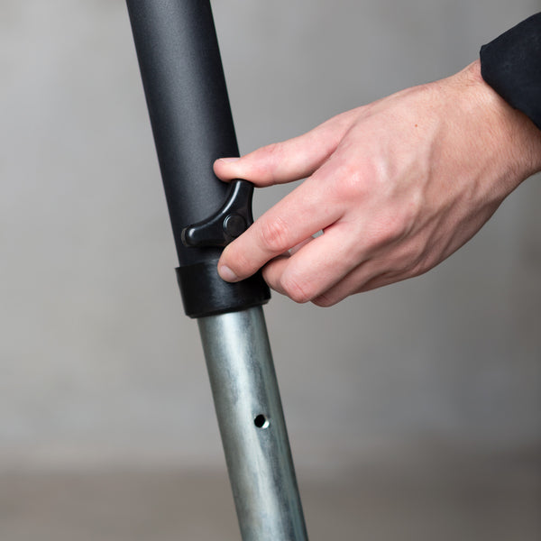 La Siesta Amura Anthracite - Galvanized Steel Stand For Basic To Kingsize Hammock Chairs