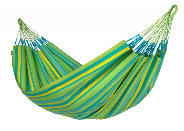 la siesta Brisa Lime - Weather-Resistant Double Hammock