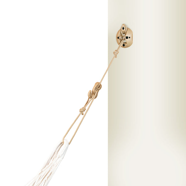 La Siesta CasaMount 2rope Beige - Wall Ceiling & Beam Suspension Set (2-point)