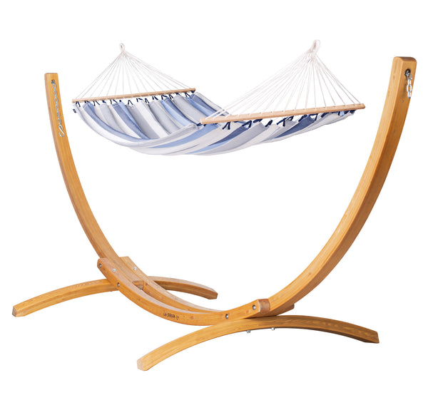 la siesta Elipso Outdoor R Sea Salt - Spreader Bar Hammock Outdoor with FSC® certified Larch Stand la siesta Elipso Outdoor R Sea Salt - Spreader Bar Hammock Outdoor with FSC® certified Larch Stand