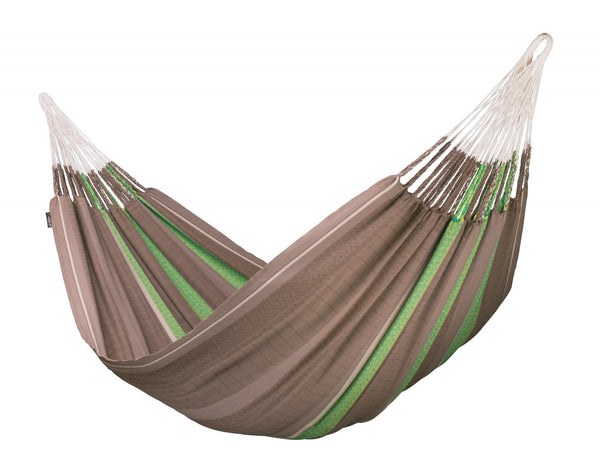 la siesta Flora Chocolate - Organic Cotton Kingsize Hammock la siesta Flora Chocolate - Organic Cotton Kingsize Hammock