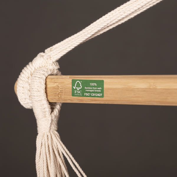 La Siesta Habana Azure - Organic Cotton Comfort Hammock Chair