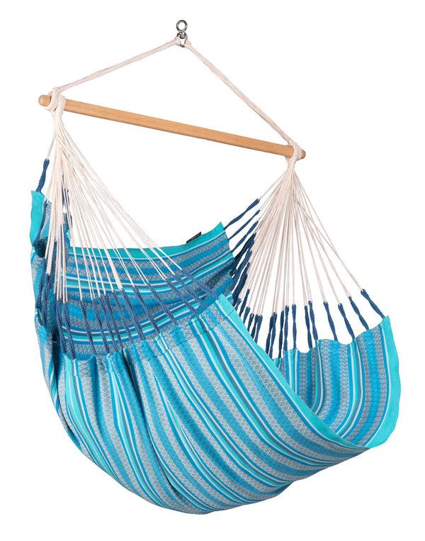 la siesta Habana Azure - Organic Cotton Comfort Hammock Chair