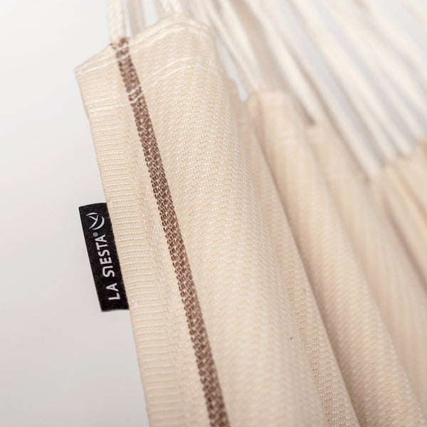 La Siesta Habana Nougat - Organic Cotton Kingsize Hammock Chair