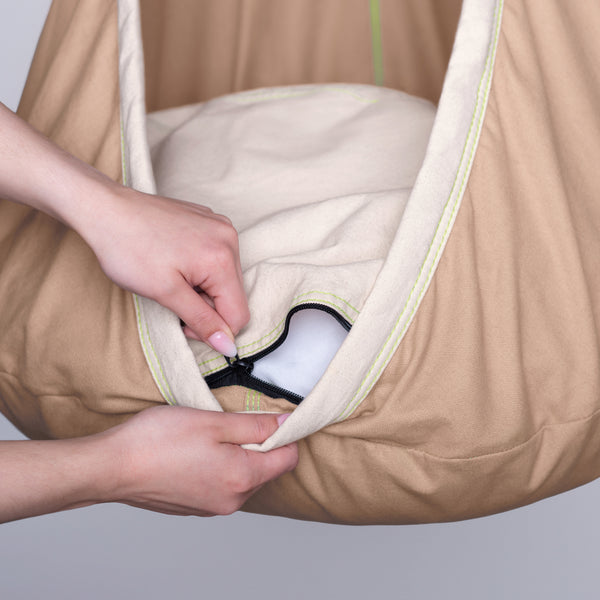 La Siesta Joki Dolphy - Organic Cotton Kids Hanging Nest With Suspension