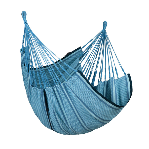 la siesta Cumbia Organic Blue Zebra - Hammock Chair