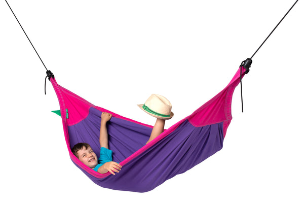 La Siesta Moki Lilly - Padded Organic Cotton Kids Hammock With Suspension