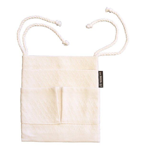 la siesta Útil Latte - Organic Cotton Hammock Utility Pocket