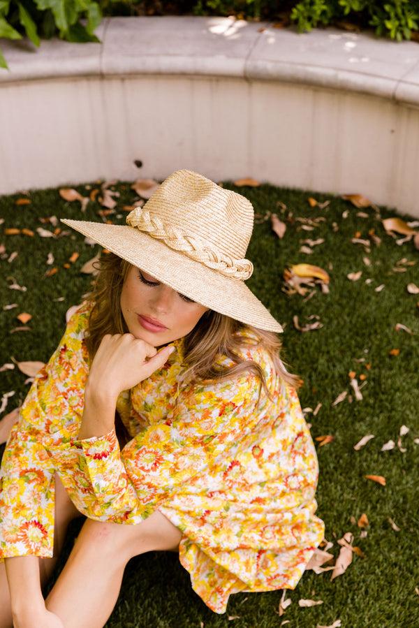 La Vie Braided Straw Hat