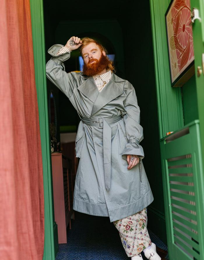 labelrail JB-001 Oversized Trench Coat