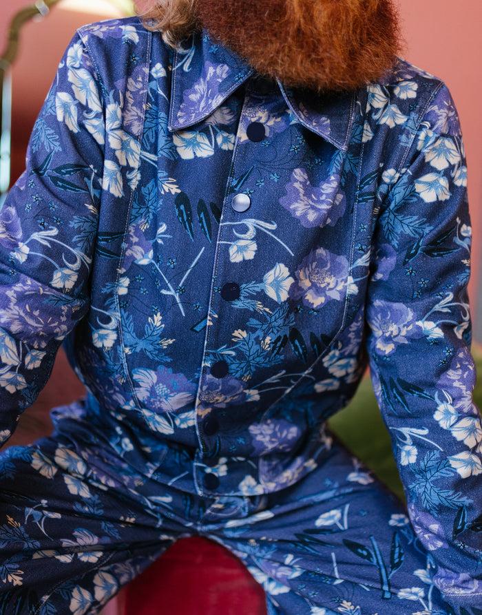 Labelrail JB-006 Printed Denim Jacket