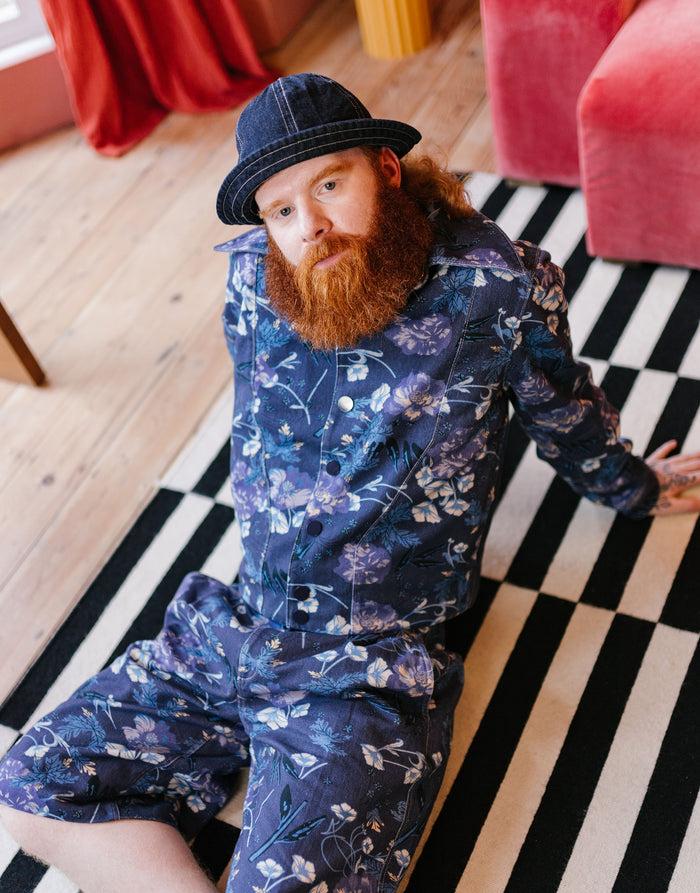 Labelrail JB-006 Printed Denim Jacket