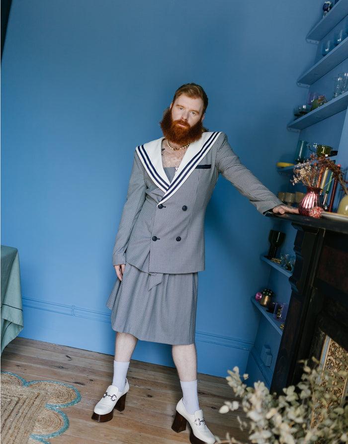 labelrail JB-010 Sailor's Double-Breasted Blazer