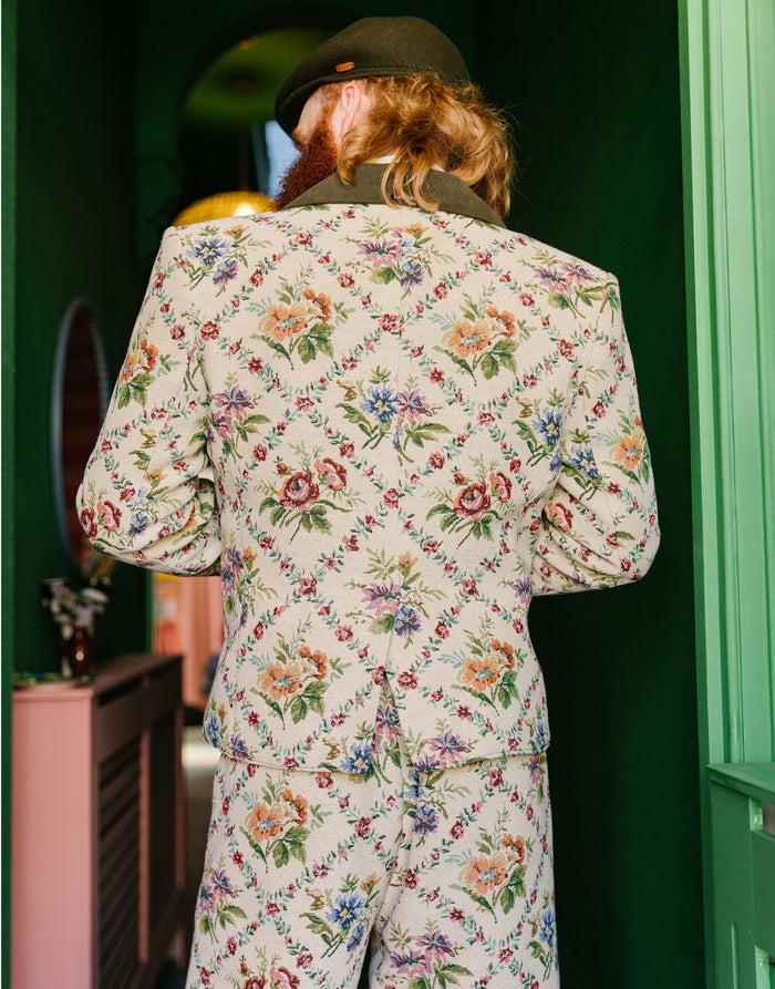 Labelrail JB-013 Jacquard Single Breasted Blazer