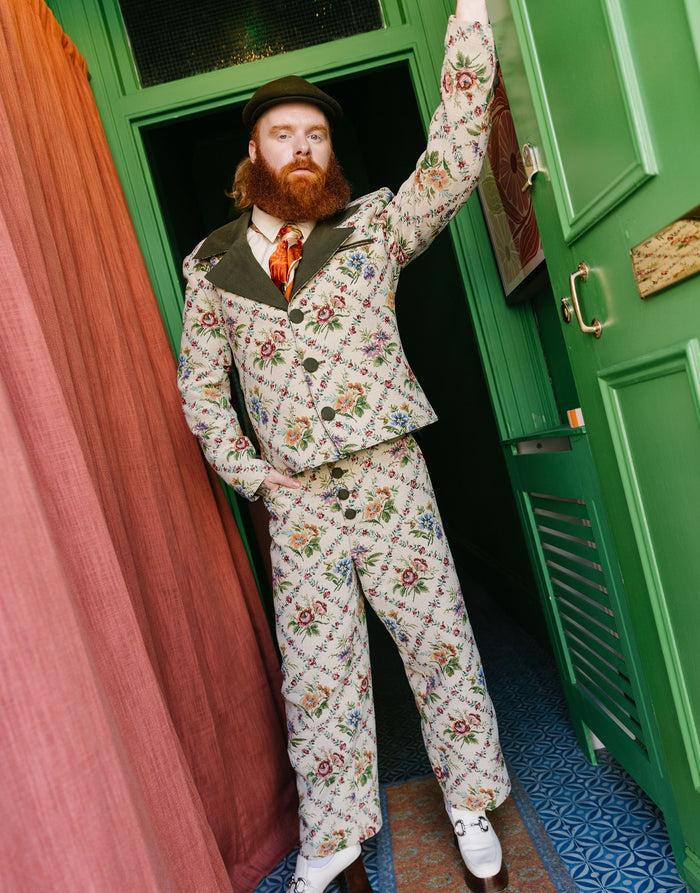 labelrail JB-014 Jacquard Trousers