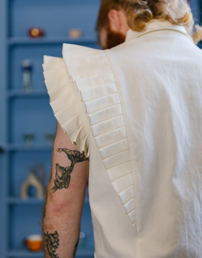 Labelrail JB-016 Knife Pleat Shirt Vest