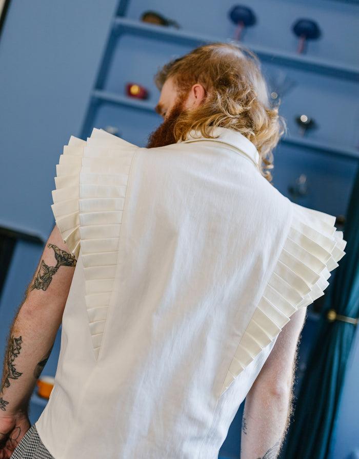 Labelrail JB-016 Knife Pleat Shirt Vest