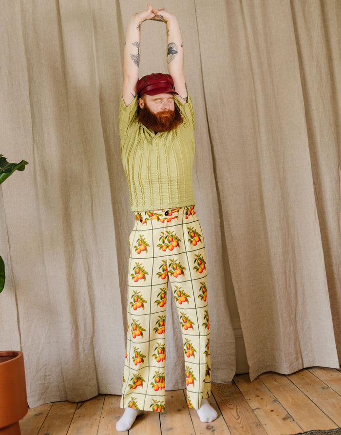 Labelrail JB-017 Cuban Collar Short Sleeve Top