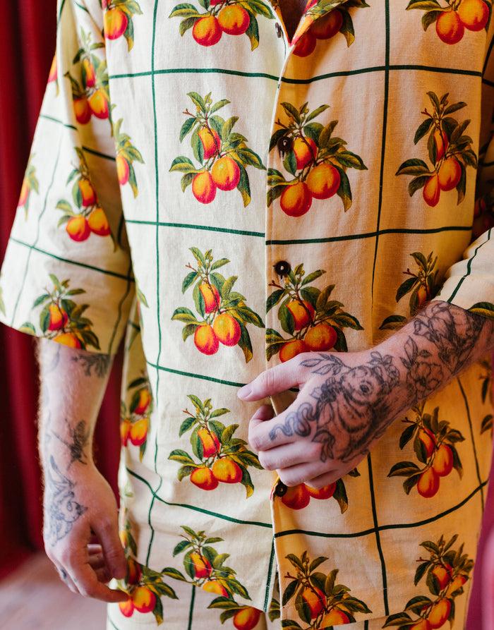 Labelrail JB-027 Printed Linen Shirt