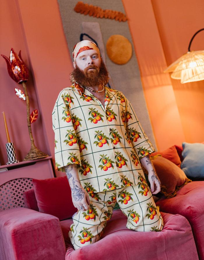 labelrail JB-027 Printed Linen Shirt