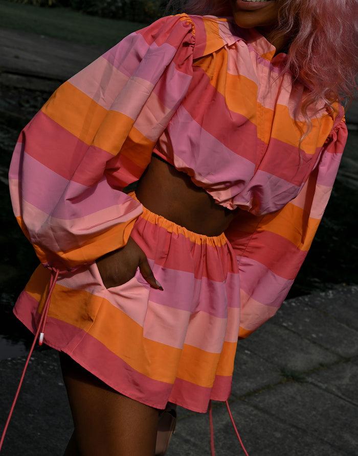 Labelrail JF-007 Puff Mini Skirt