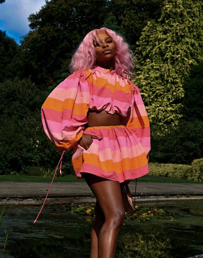 labelrail JF-007 Puff Mini Skirt