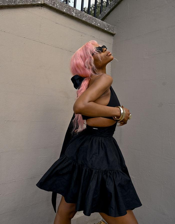 Labelrail JF-015 Halter Neck Mini Dress