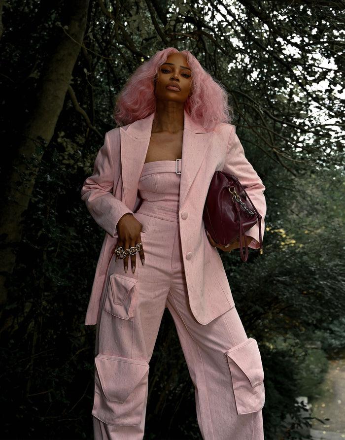 Labelrail JF-017 Strapless Detachable Jumpsuit