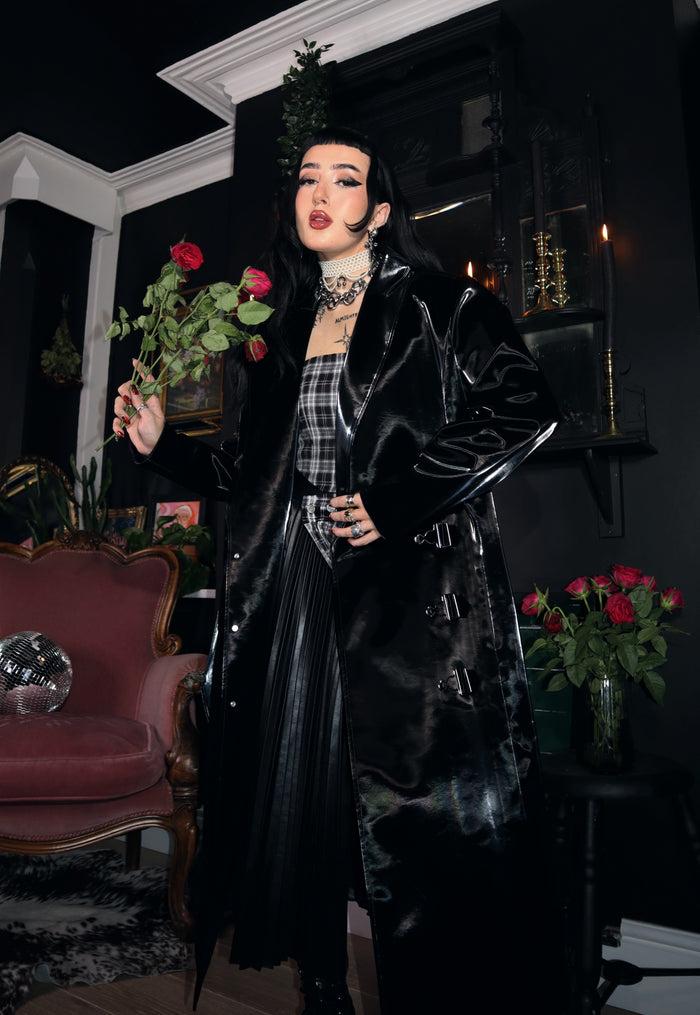 Labelrail MA-001 Longline Vinyl Coat