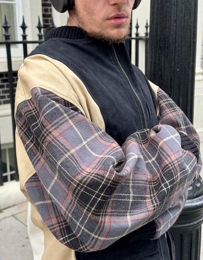 Labelrail SSB-001 Patch-Work Bomber Jacket