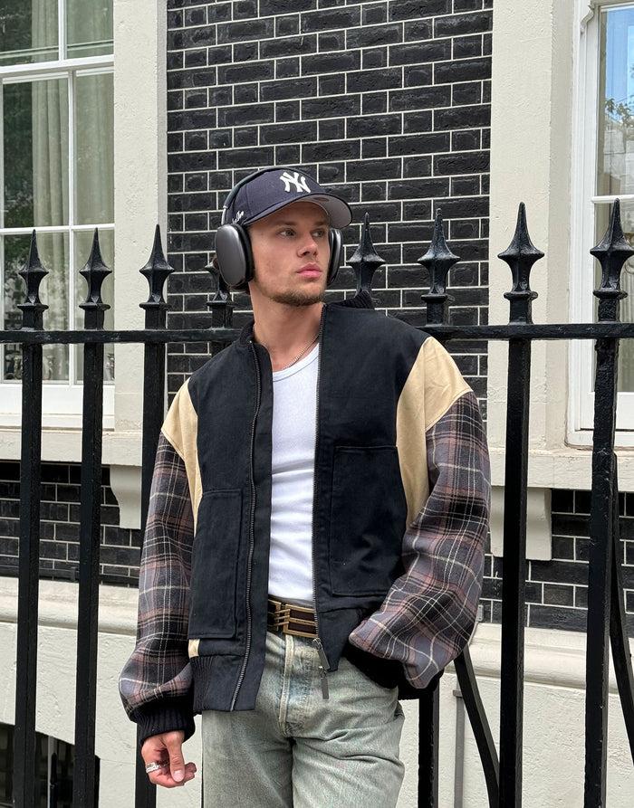 labelrail SSB-001 Patch-Work Bomber Jacket