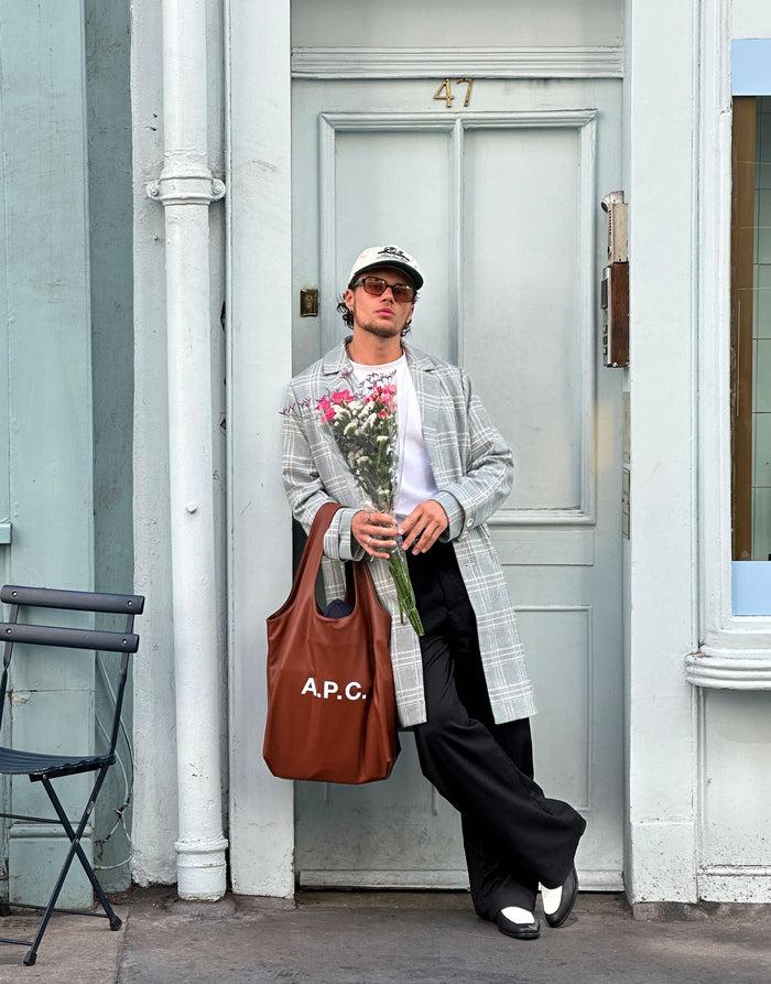 Labelrail SSB-002 Check Longline Coat