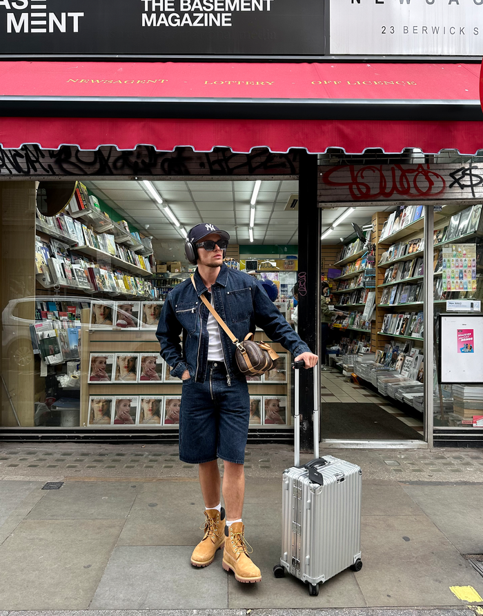 labelrail SSB-003 Zip-Through Denim Jacket