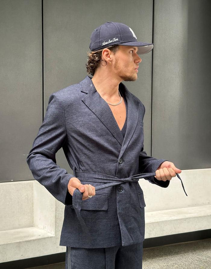 Labelrail SSB-008 Tie Front Blazer