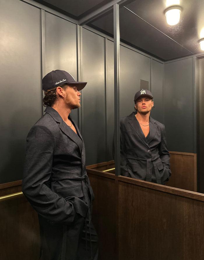 Labelrail SSB-008 Tie Front Blazer