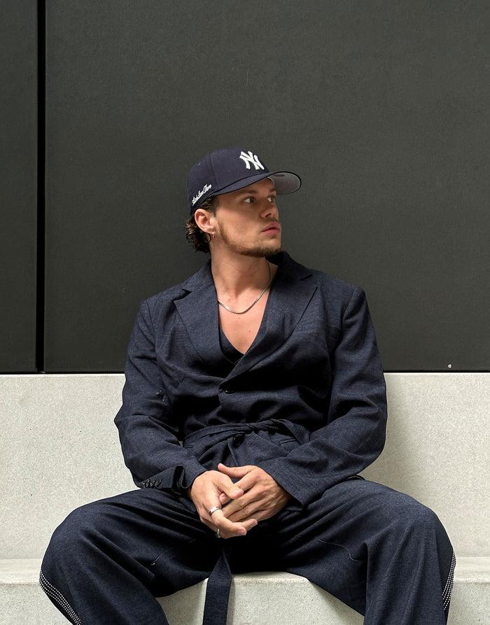 labelrail SSB-008 Tie Front Blazer