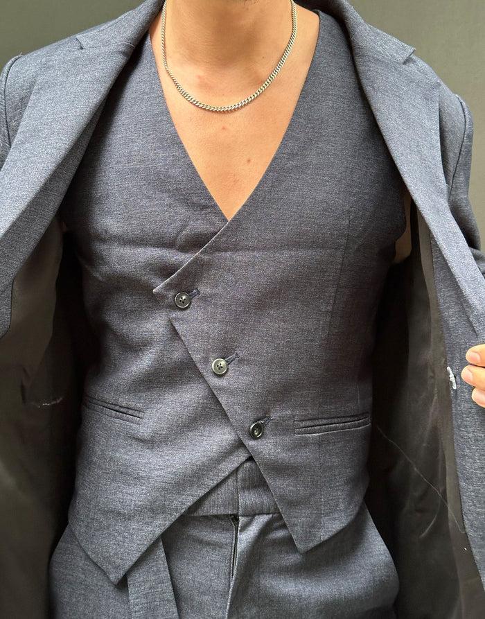 Labelrail SSB-016 Asymmetrical Wrap Front Vest